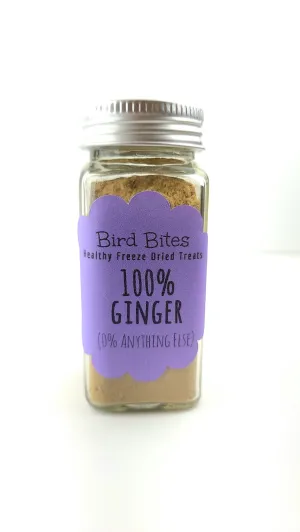 100% Ginger Sprinkles - Bird Bites Healthy Freeze Dried Treats