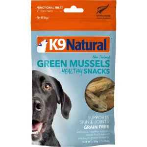 20% OFF:K9 Natural Healthy Snacks Green Mussel Freeze Dried Dog Treats 50g