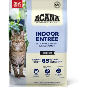 Acana Indoor Fish Recipe Dry Cat Food 10lb