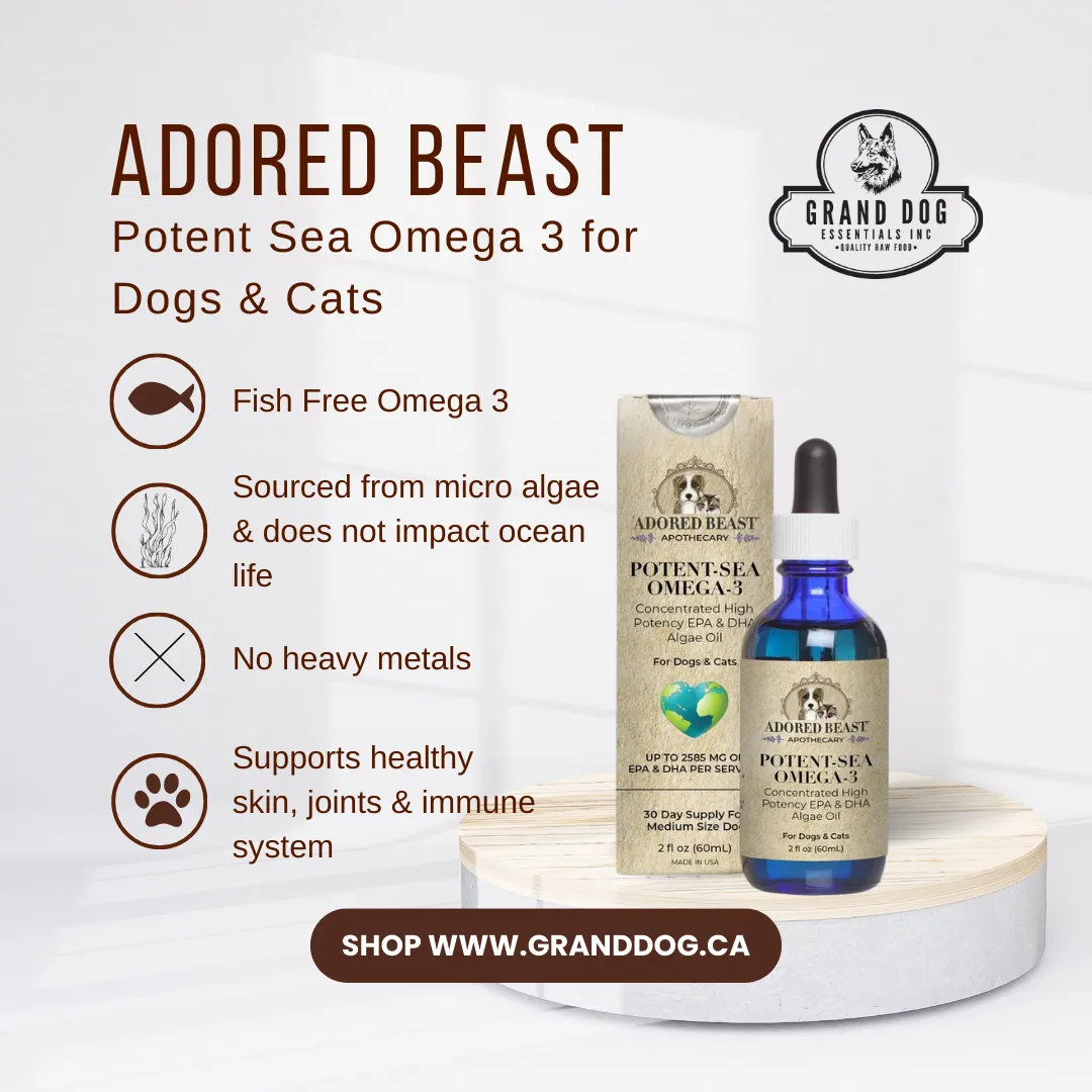 Adored Beast Potent Sea Omega 3 (Fish Free)