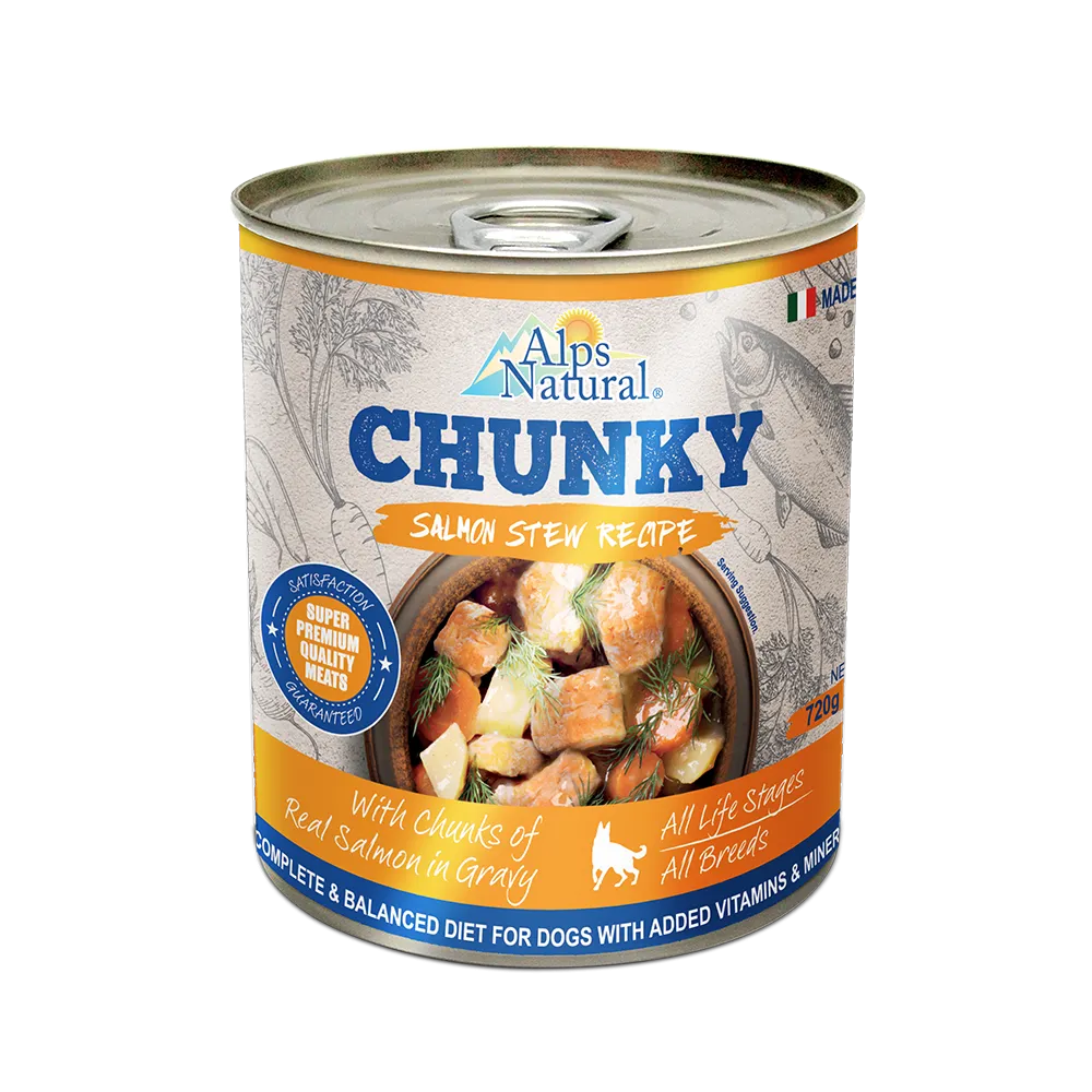 Alps Natural Dog Chunky Salmon Stew 720g