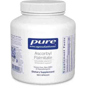 Ascorbyl Palmitate Pure Encapsulations Ascorbyl Palmitate, 180 Capsules