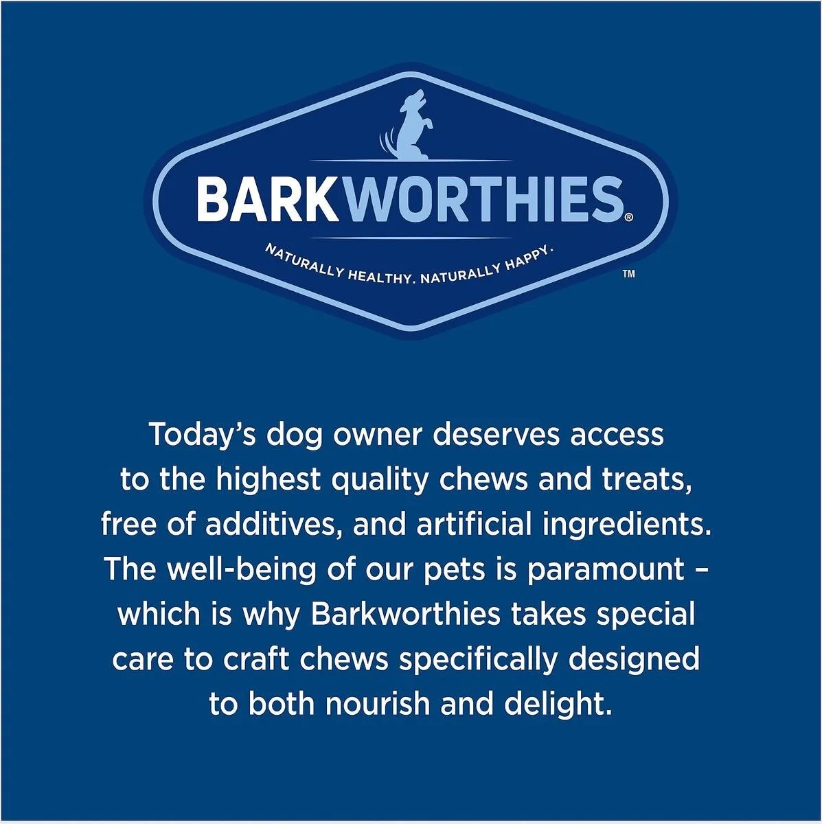 Barkworthies 4 Inch Odor Free Bully Stick For Dogs