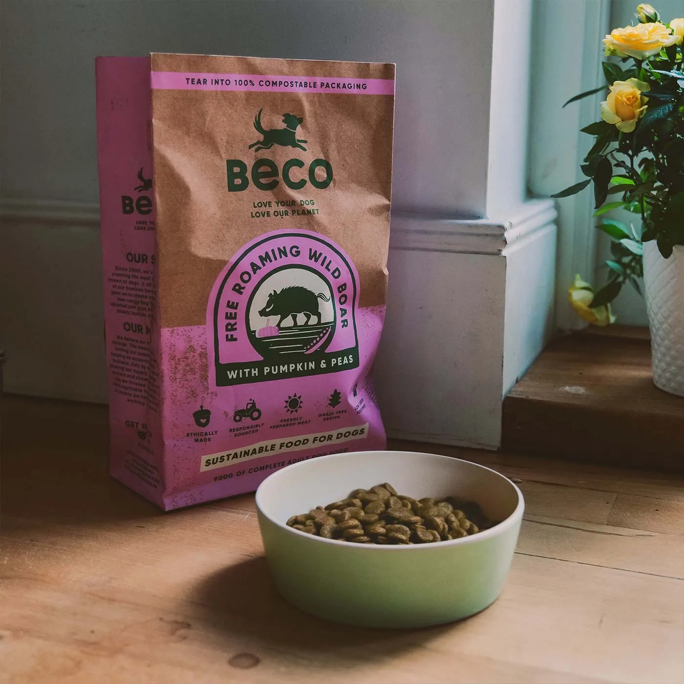 Beco Wild Boar With Pumpkin & Broccoli Dog Food