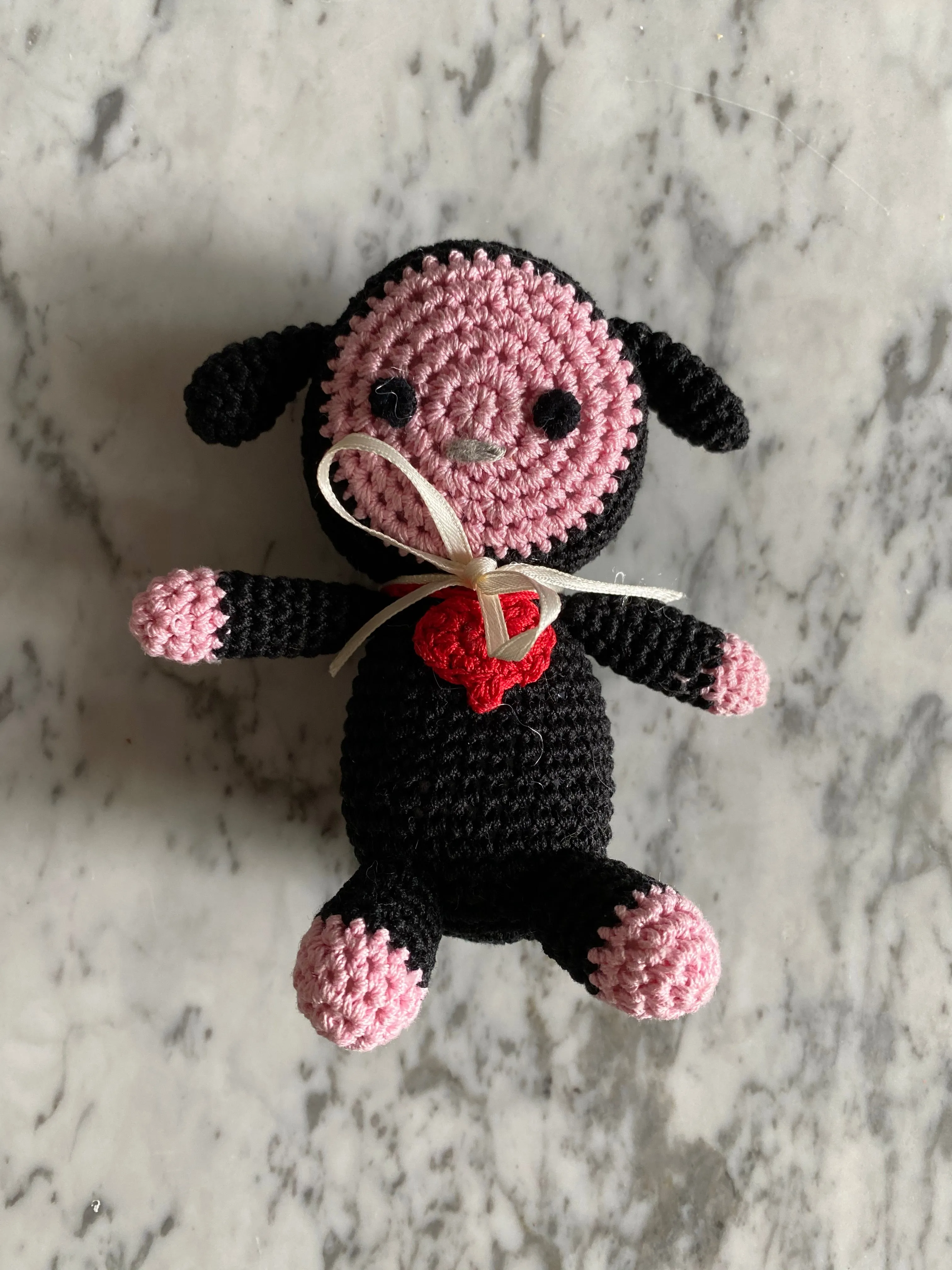 Black Sheep Organic Knit Toy (FINAL SALE)