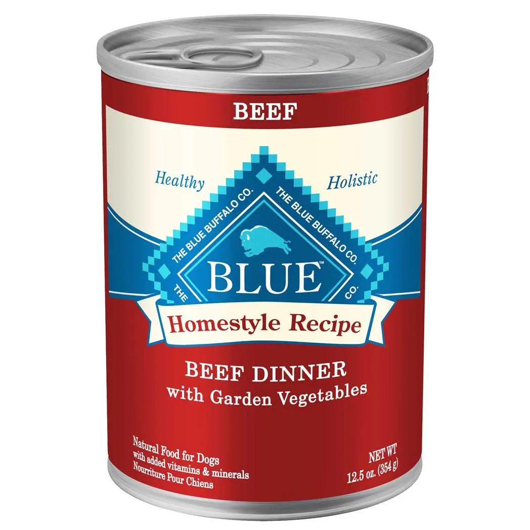 Blue Buffalo Homestyle Recipe Beef Dinner Wet Dog Food