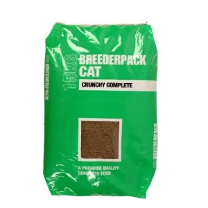 Breederpack Crunchy Complete Dry Cat Food 15kg