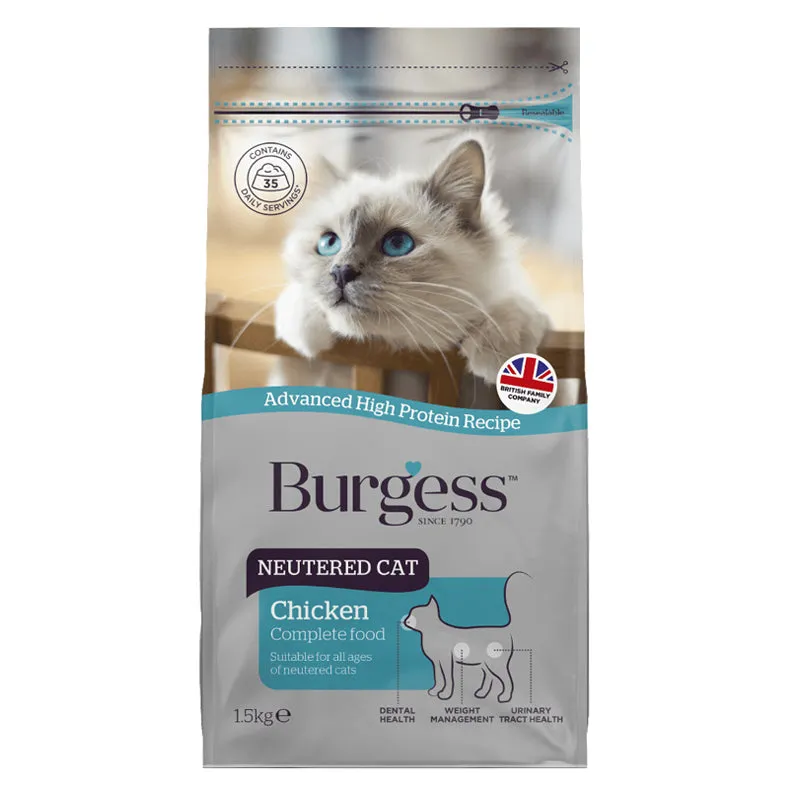 Burgess Neutered Cat Food