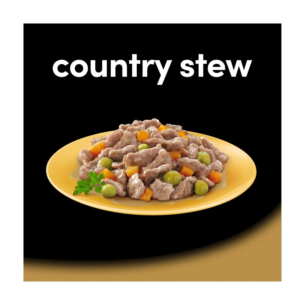 Cesar | Wet Dog Food Foil Selection | Country Stew - 8 x 150g