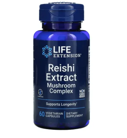 Complex with reishi mushroom extract 60 capsules Life Extension