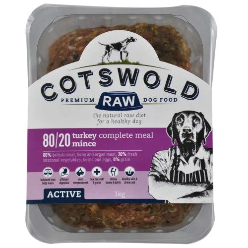 Cotswold Raw Active Mince Turkey