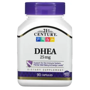 DHEA 25 mg 21st Century, 90 capsules