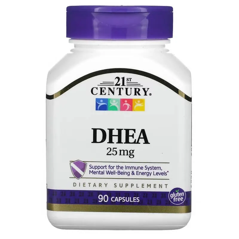 DHEA 25 mg 21st Century, 90 capsules