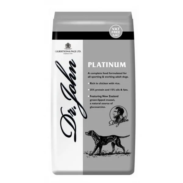 Dr John 15kg Platinum Dog Food