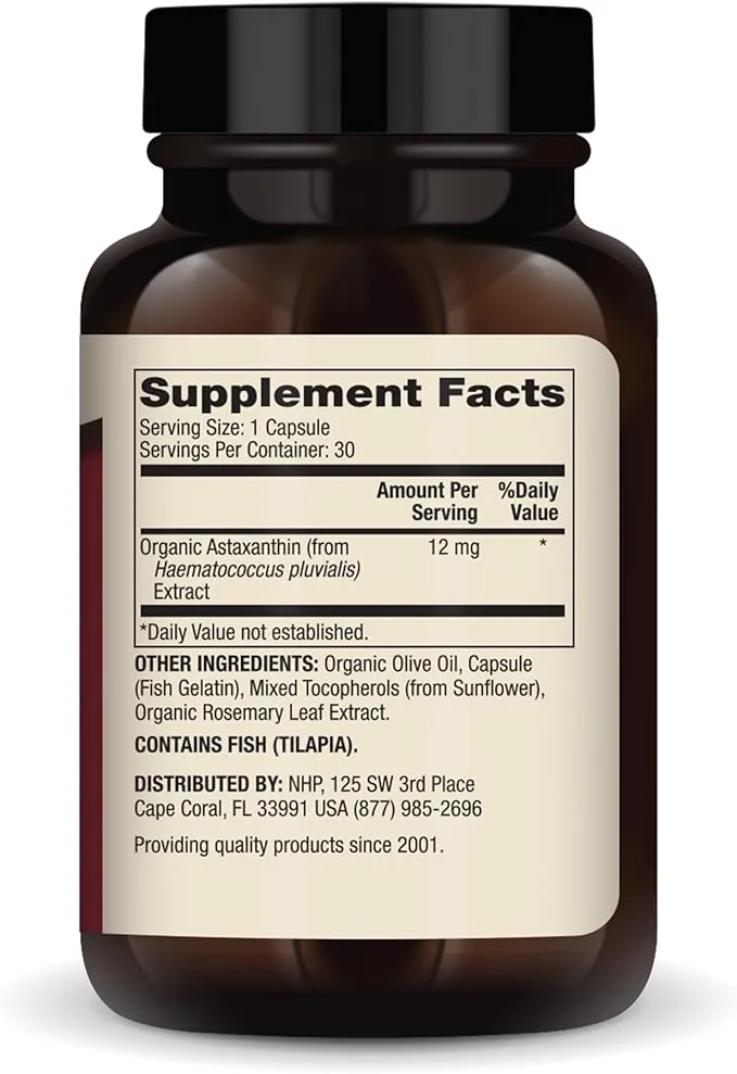 Dr. Mercola Astaxanthin 12mg Capsules 30ct