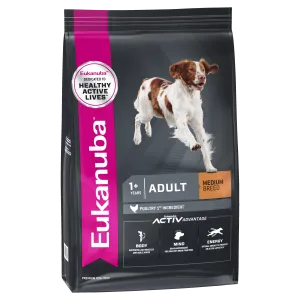 Eukanuba Adult Medium Breed Dry Dog Food 15kg