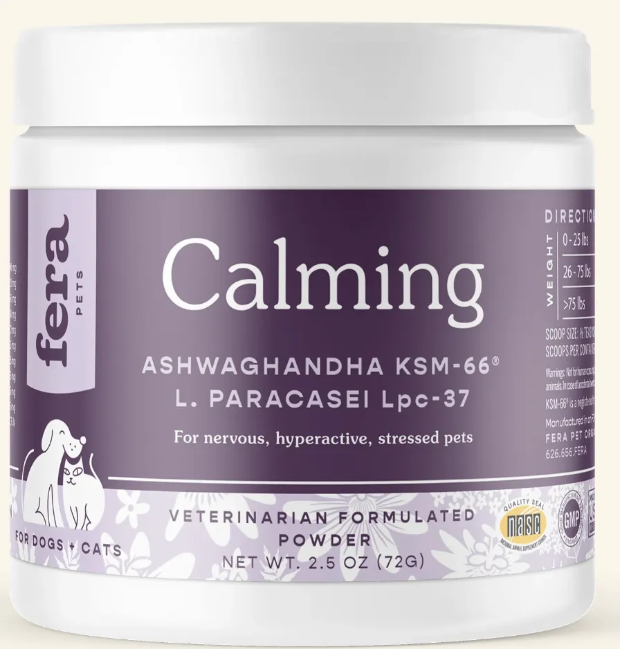 Fera Pet Organics Calming Support for Dogs & Cats