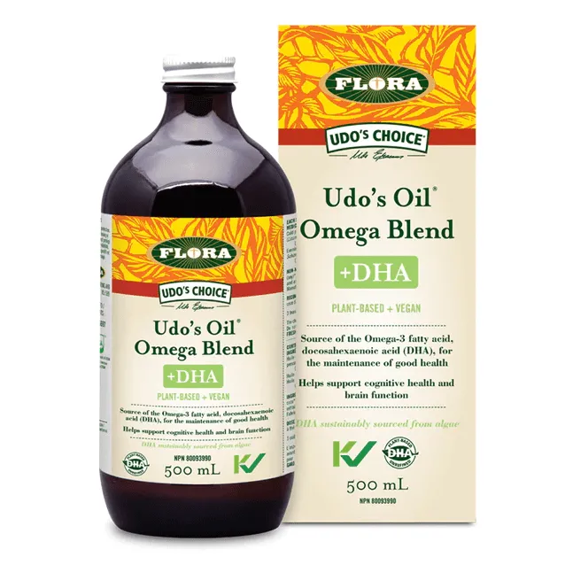 Flora - udo’s oil omega 3 6 9  dha (liquid)