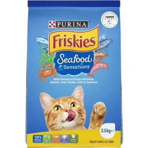 Friskies Adult Seafood Sensations Dry Cat Food