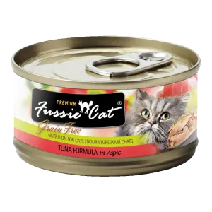 Fussie Cat Black Label Tuna in Aspic 80g