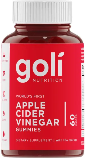 Goli Nutrition Apple Cider Vinegar Gummies