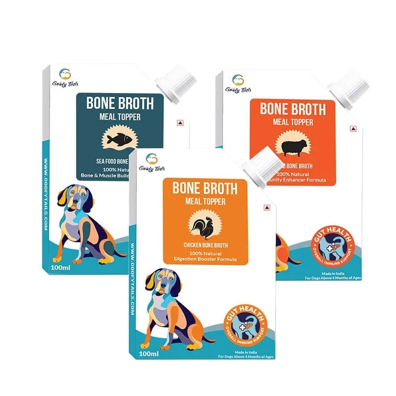 Goofy Tails Chicken Bone Broth for Dogs and Puppies 100ml