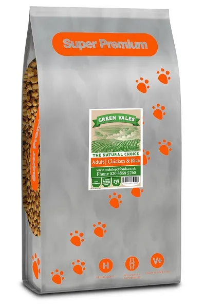 Green Vales Chicken & Rice 12kg