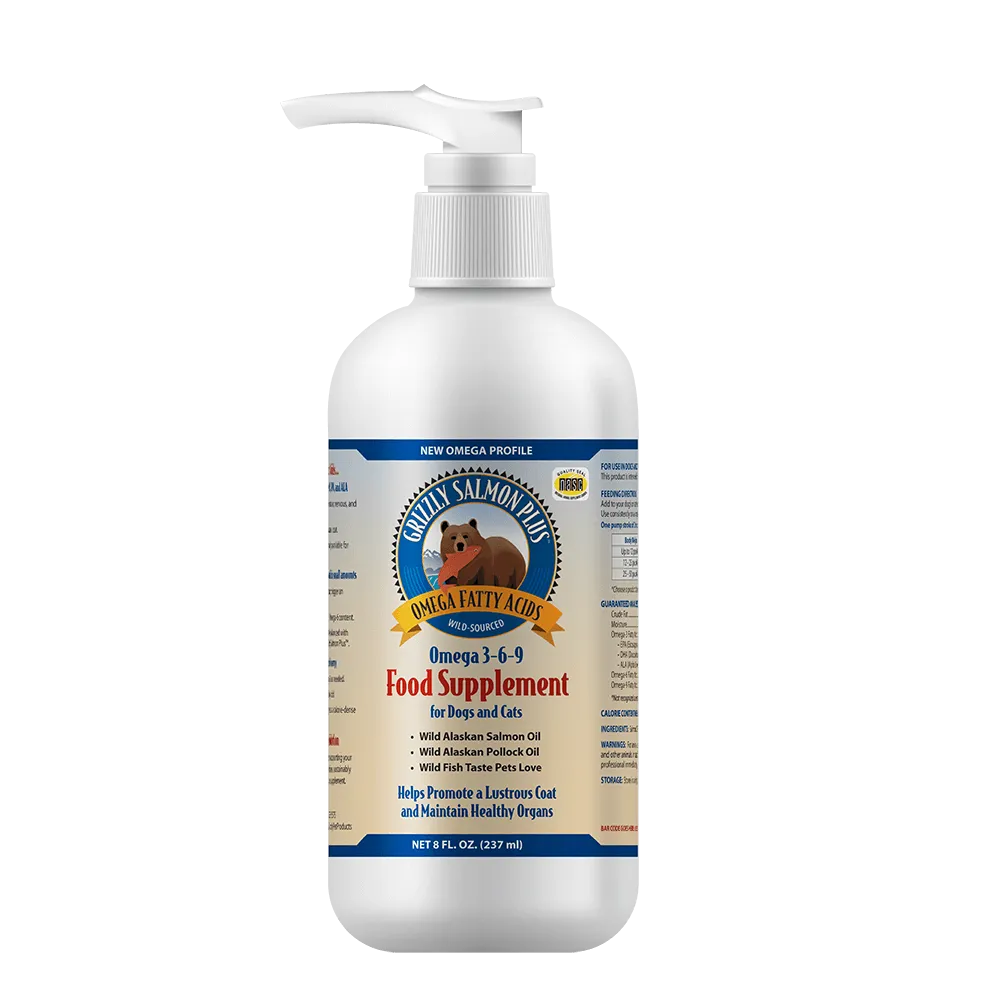 grizzly salmon oil - 2 sizes