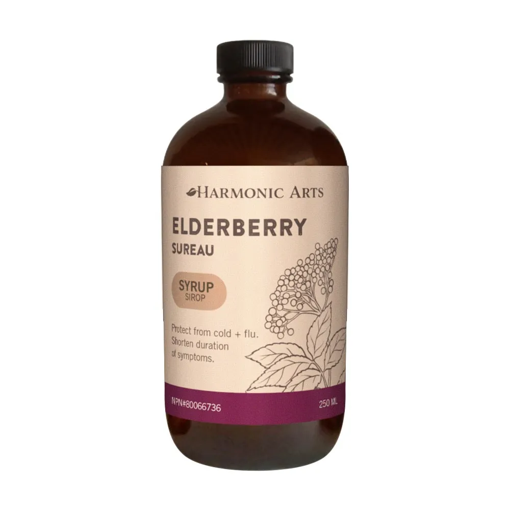 Harmonic Arts Elderberry Syrup (250ml)