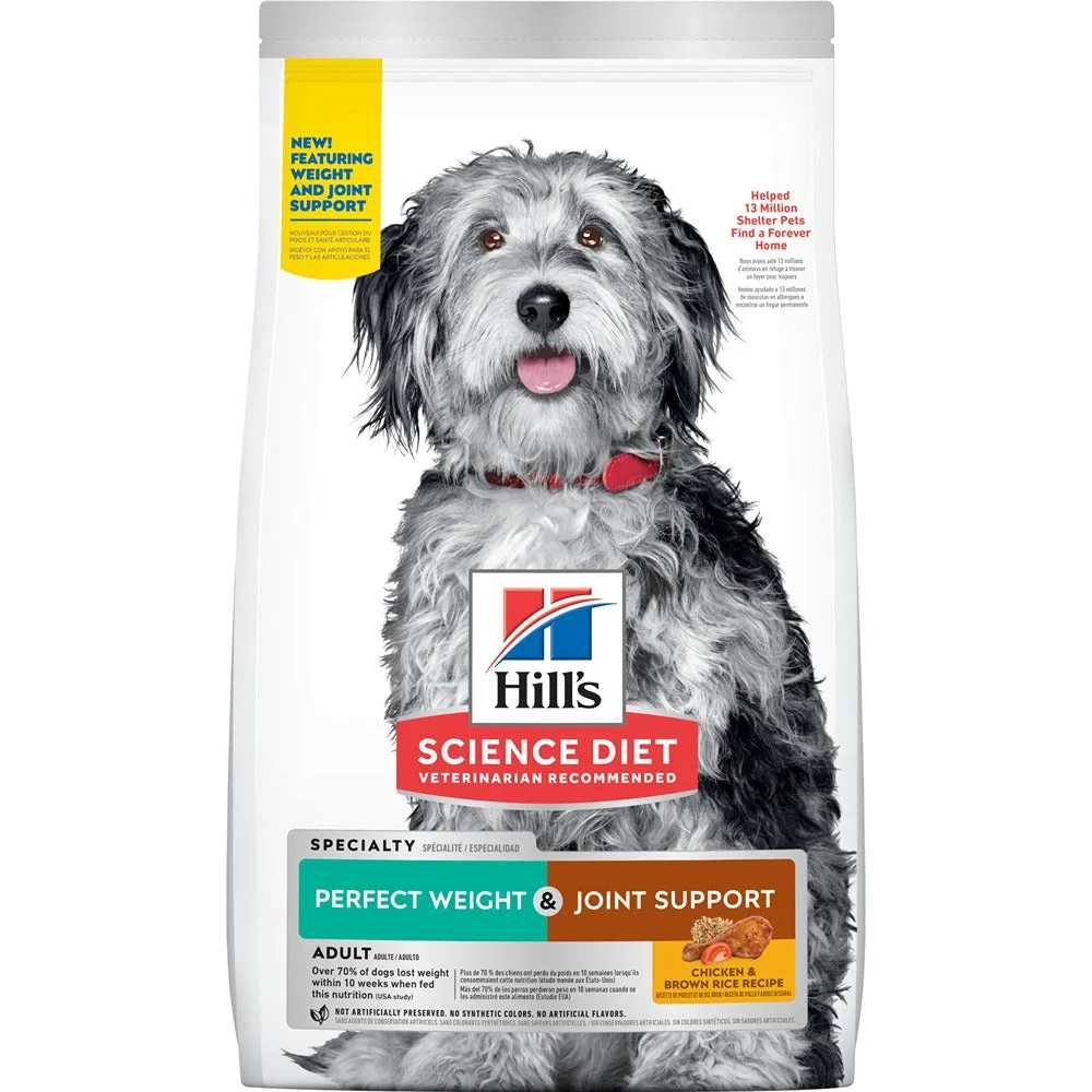 Hill's Science Diet Adult Perfect Weight   Joint Support Dry Dog Food