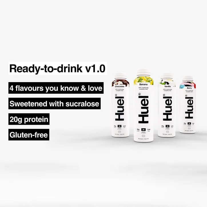 Huel 100% Nutritionally Complete Meal Vanilla 500ml