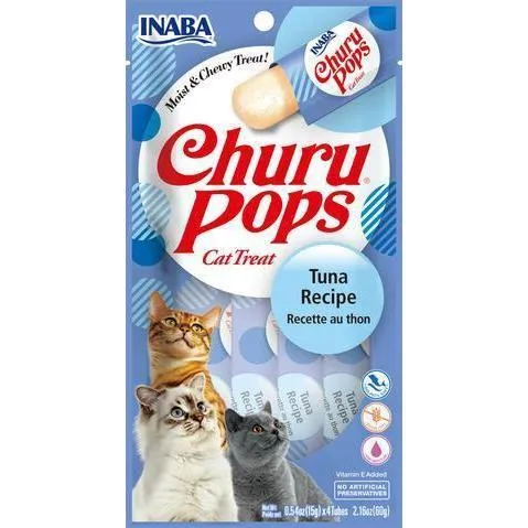 Inaba Churu Pops Tuna Cat Treats 60g x 6