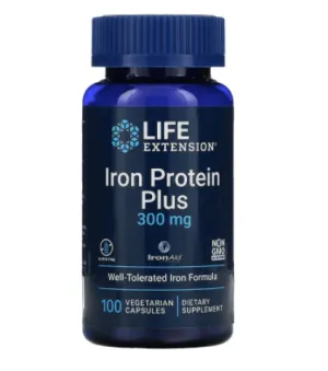 Iron Iron Protein Plus 300 mg 100 capsules Life Extension