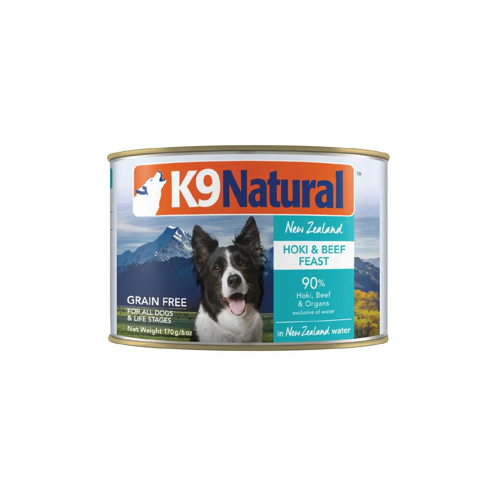 K9 Natural Hoki and Beef Feast Wet Dog Food 170g^^^