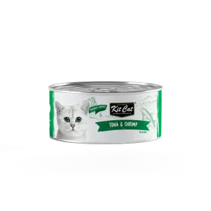 KitCat Super Premium Deboned Tuna & Shrimp Toppers 80g