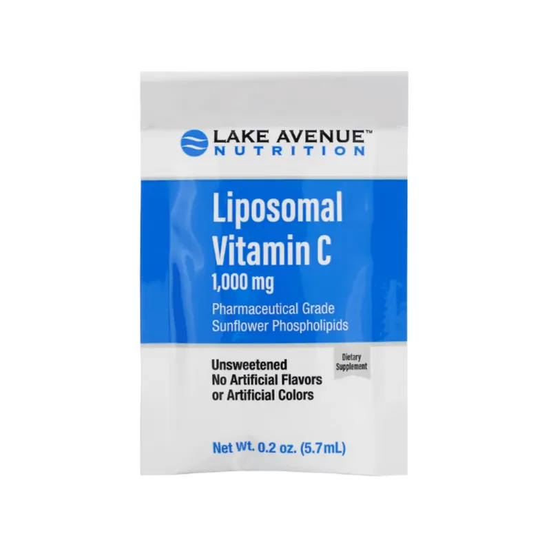 Lake Avenue Nutrition Liposomal Vitamin C 1000 mg, 30 packets