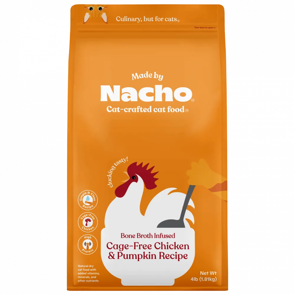 Made By Nacho Bone Broth Infused Cage-Free Chicken & Pumpkin Recipe