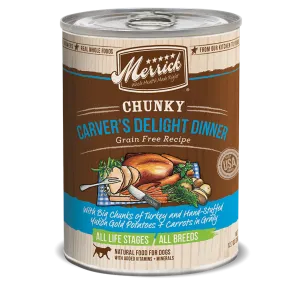 Merrick Chunky Carver's Delight Dinner Wet Dog Food