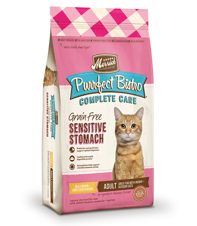 Merrick Purrfect Bistro Complete Care Sensitive Stomach Dry Cat Food