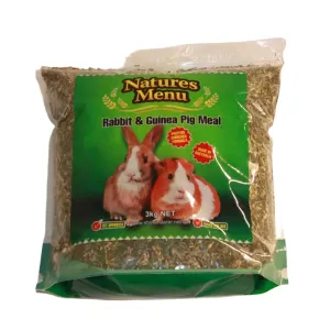 Natures Menu Rabbit & Guinea Pig Meal 3kg