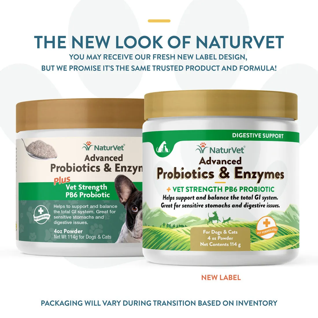 NaturVet Advanced Probiotics & Enzymes Powder