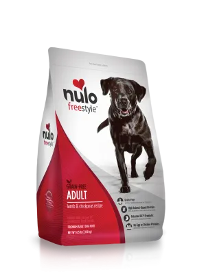 Nulo Freestyle High Meat Kibble Lamb and Chickpeas Recipe, Dry Dog Food