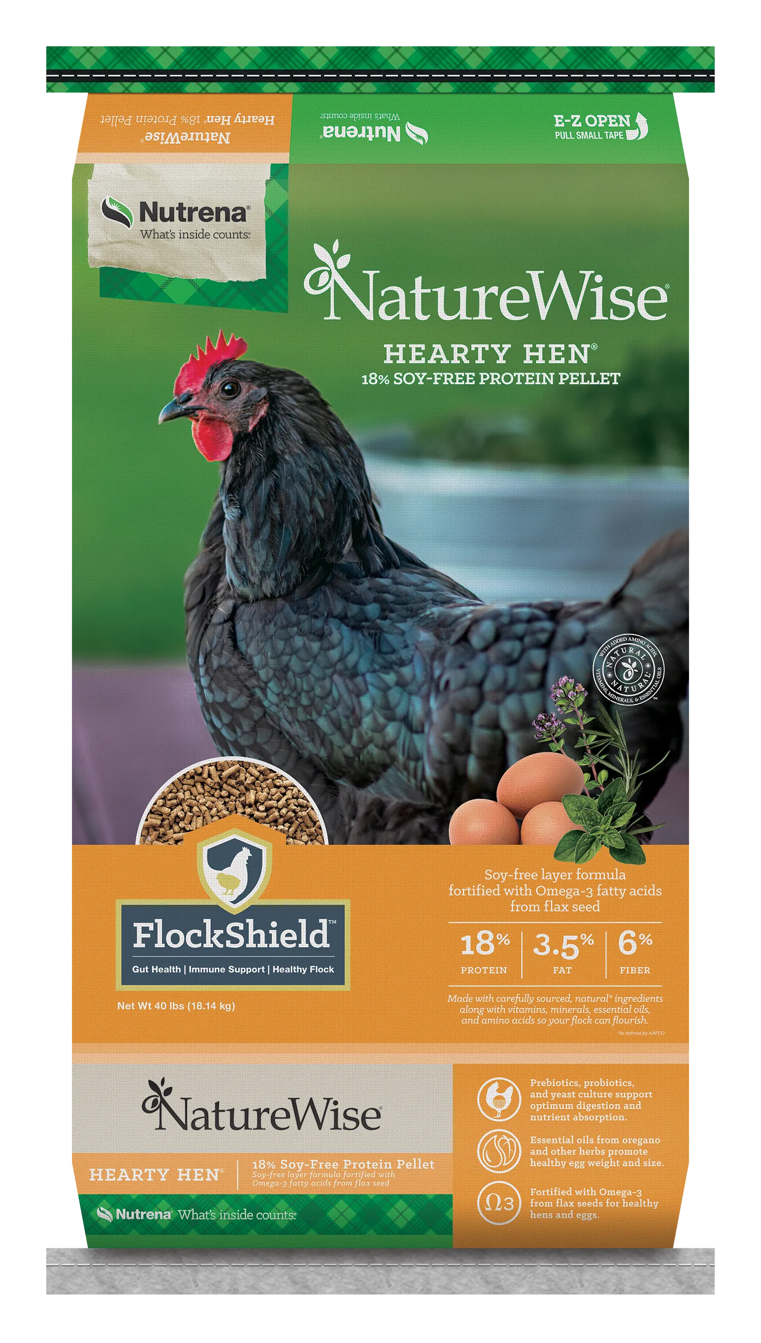 NUTRENA NATUREWISE HEARTY HEN POULTRY FEED