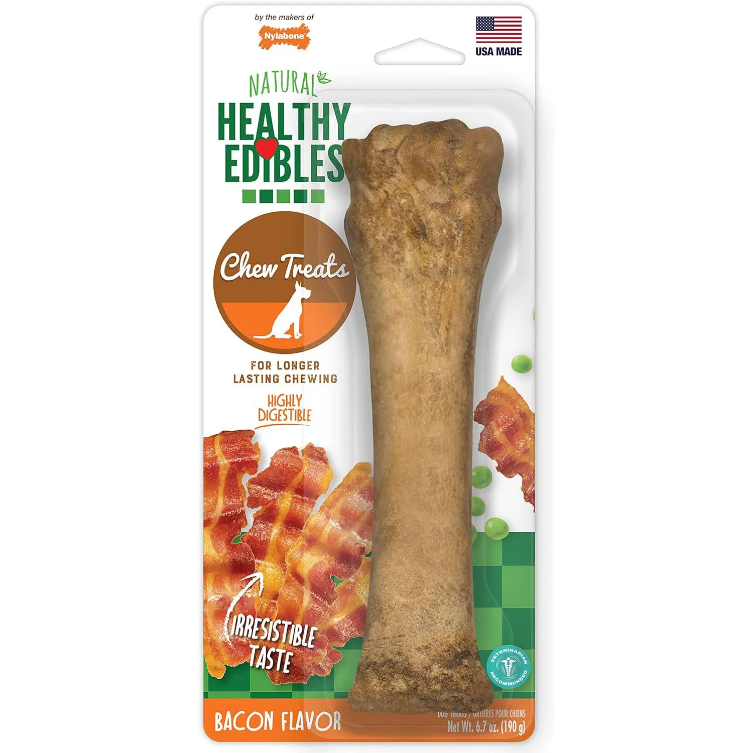 Nylabone Healthy Edibles Bacon