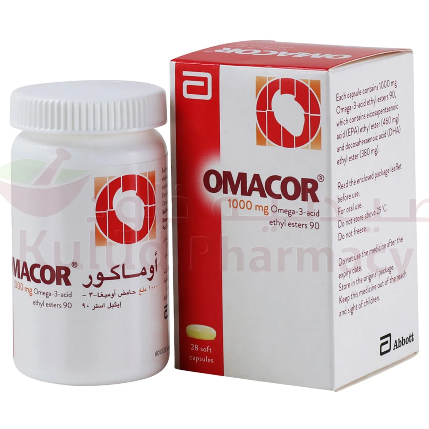 Omacor Soft Gelattin Capsule 1000 Mg 28 CAP