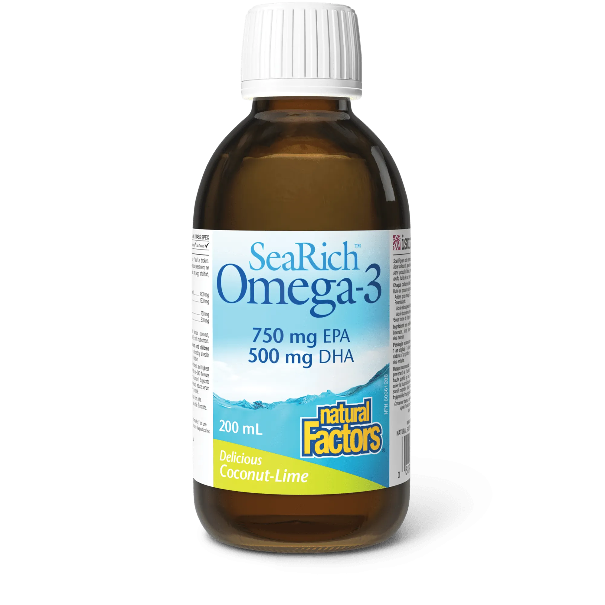 Omega-3 750 mg EPA/500 mg DHA Coconut-Lime