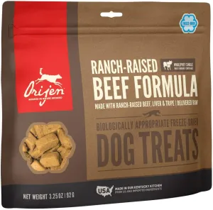 ORIJEN Freeze Dried Ranch Raised Beef Dog Treats