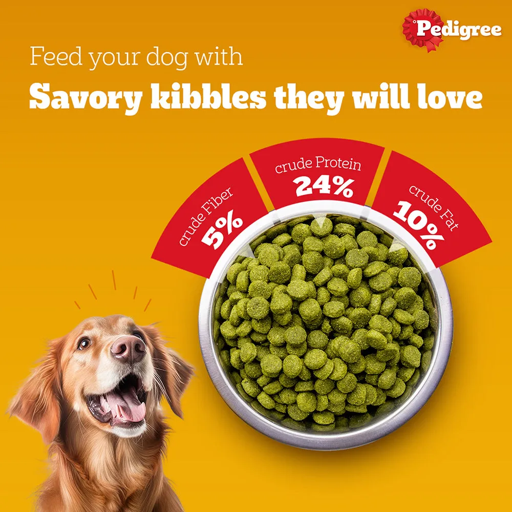 Pedigree 100% Vegetarian Puppy and Adult Veg Dog Dry Food (Limited Shelf Life)