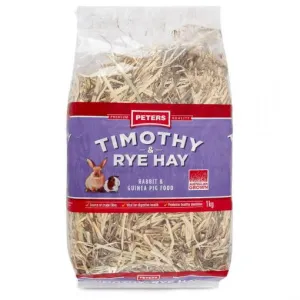 Peters Timothy and Rye Hay 1kg