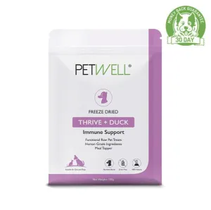 PetWell THRIVE   DUCK Functional Treats